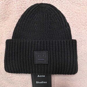 Acne Studios Pansy N Face Wool Beanie